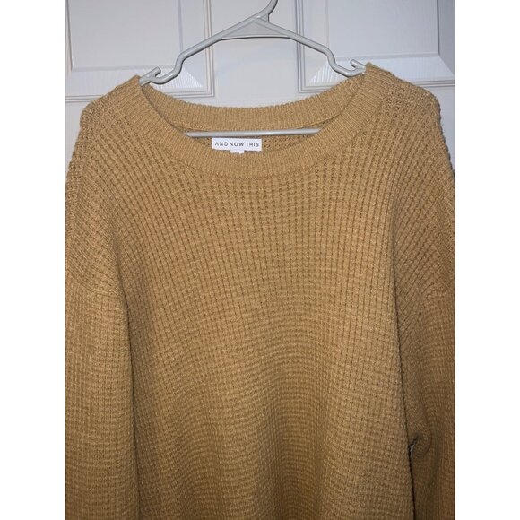 And Now This Oversized Waffle Knit Sweater‎ - XXL - New with Tags - Picture 2 of 16